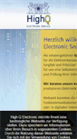 Mobile Screenshot of highq-electronic.de